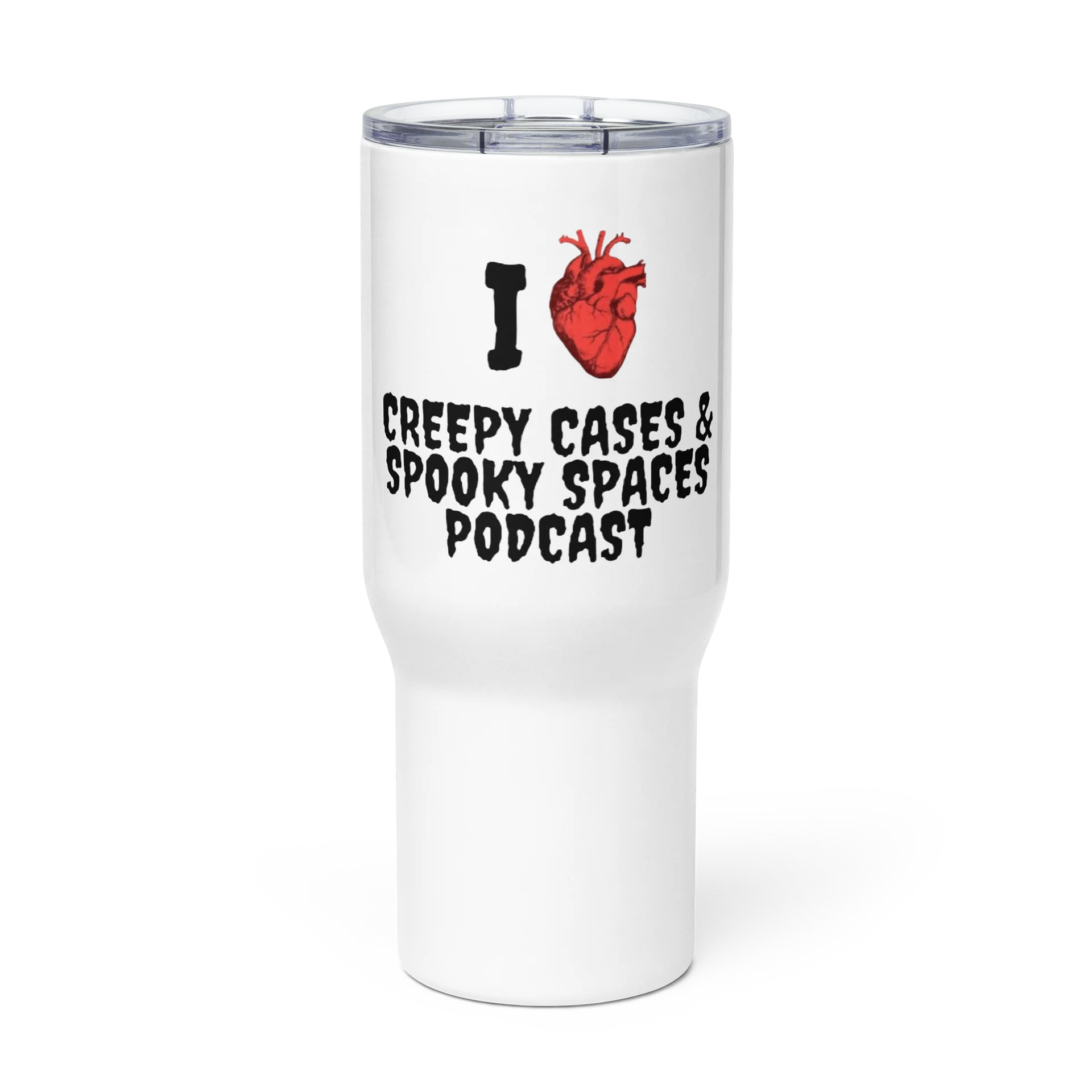 Creepy Cases & Spooky Spaces Travel Mug product image (3)