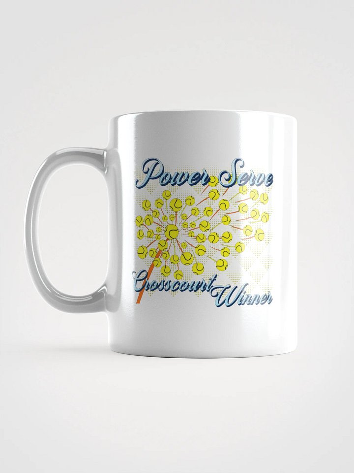 Dandelion Tennis Power Server Crosscourt Winner Mug product image (1)