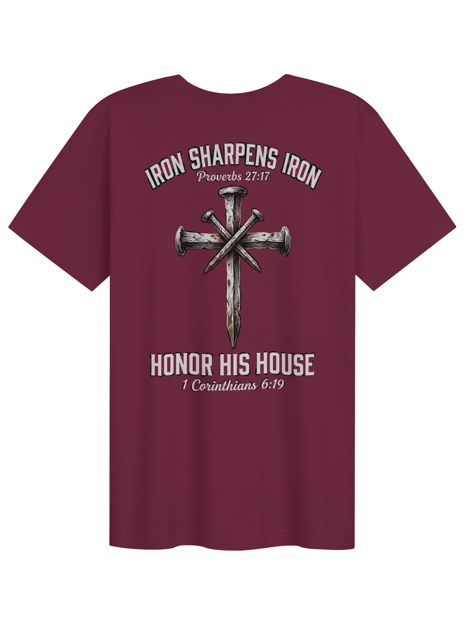 Unisex His House "Iron Sharpens Iron" T-Shirt by His House