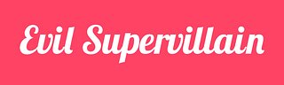 Evil Supervillain l Official Store