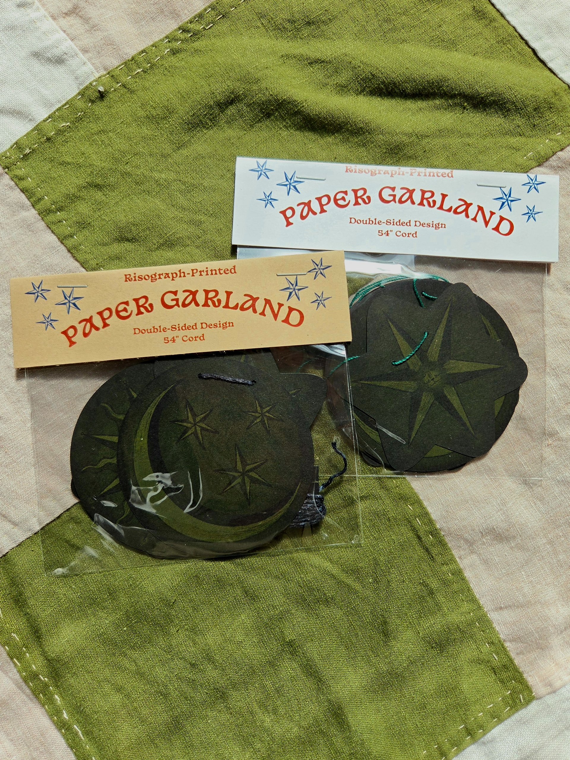Riso Printed Paper Garland product image (1)