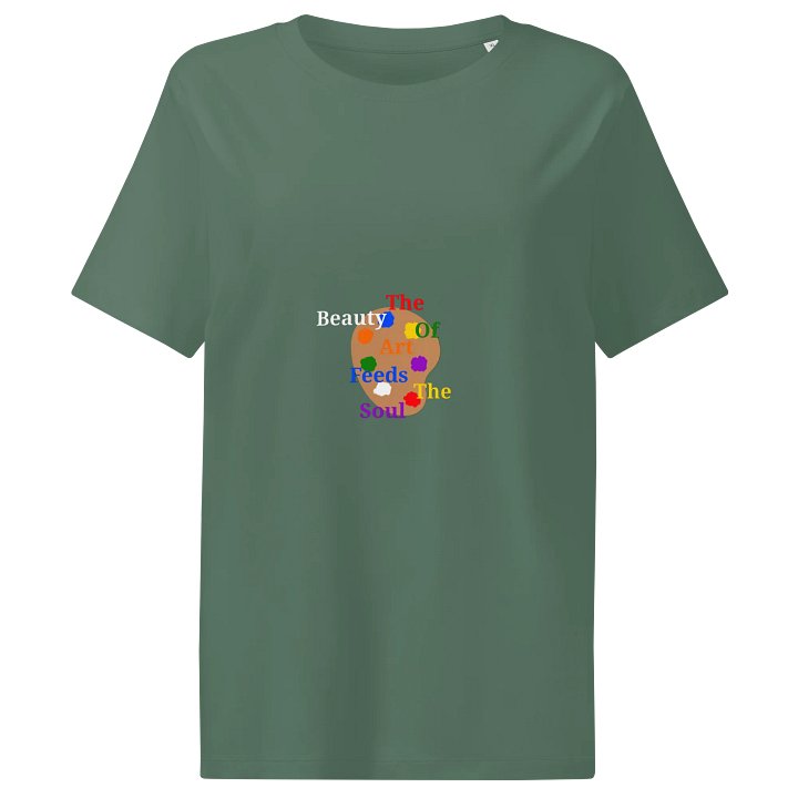 Soulful Strokes Organic T-Shirt product image (1)