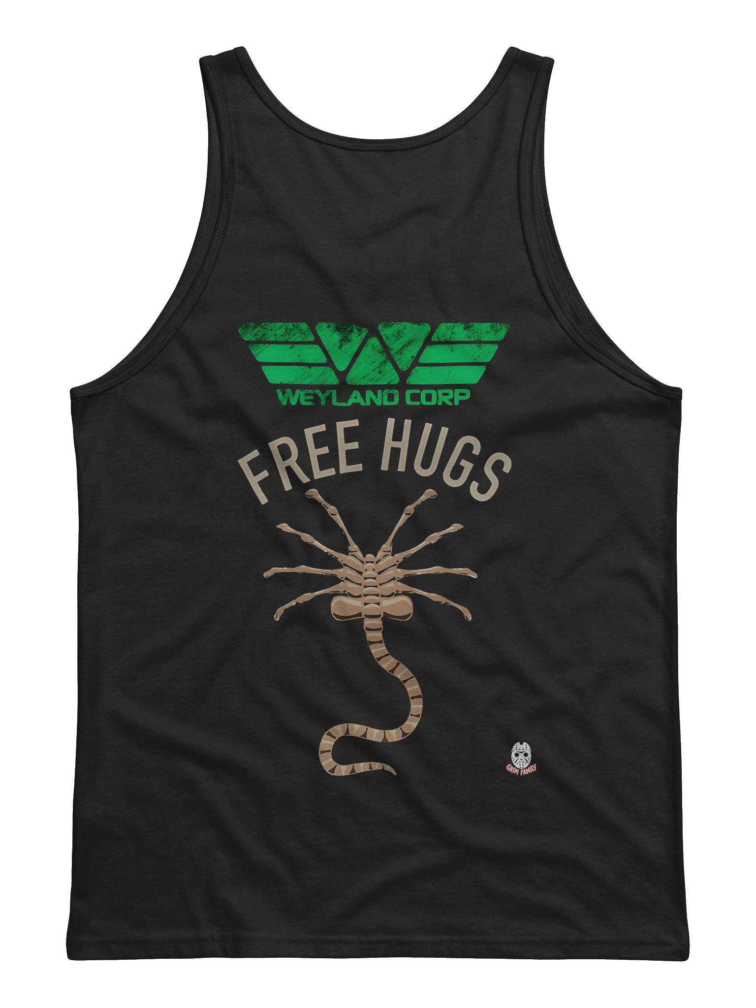 FREE HUGS — WEYLAND INDUSTRIES DROP - ALIEN - TANKKTOP/SINGLET #1 -🔥 LIMITED-TIME DROP -Avail all colors product image (2)