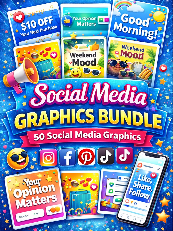 Social Media Graphics Bundle product image (1)