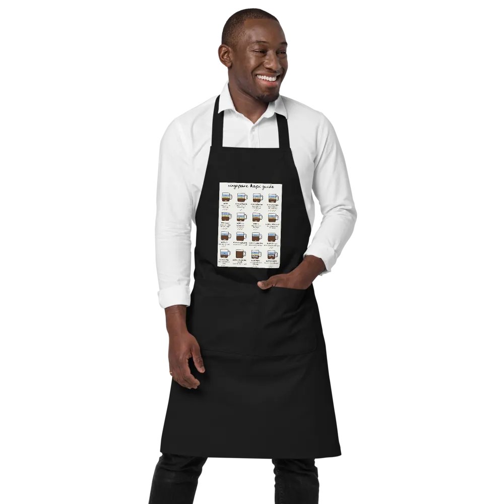 Singapore Coffee Guide Apron product image (1)