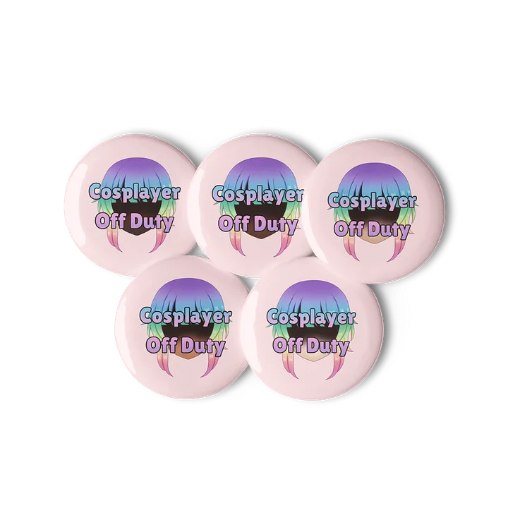 Cosplayer Off Duty Pin Bundle product image (1)
