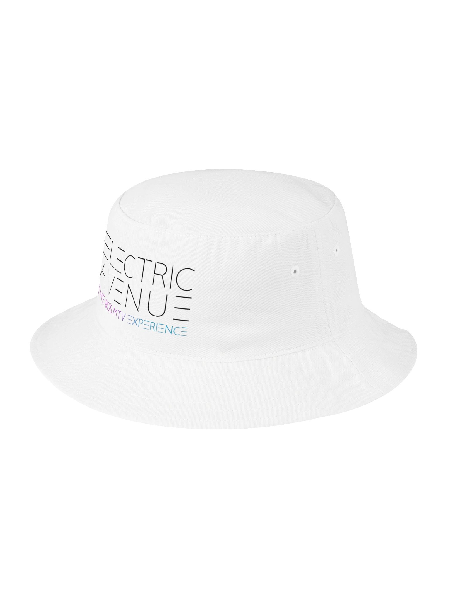 White Printed Bucket Hat product image (3)