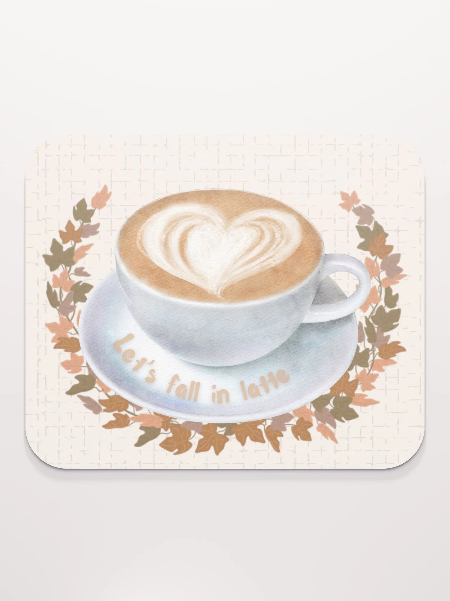 Mouse Pad: Fall in Latte product image (2)