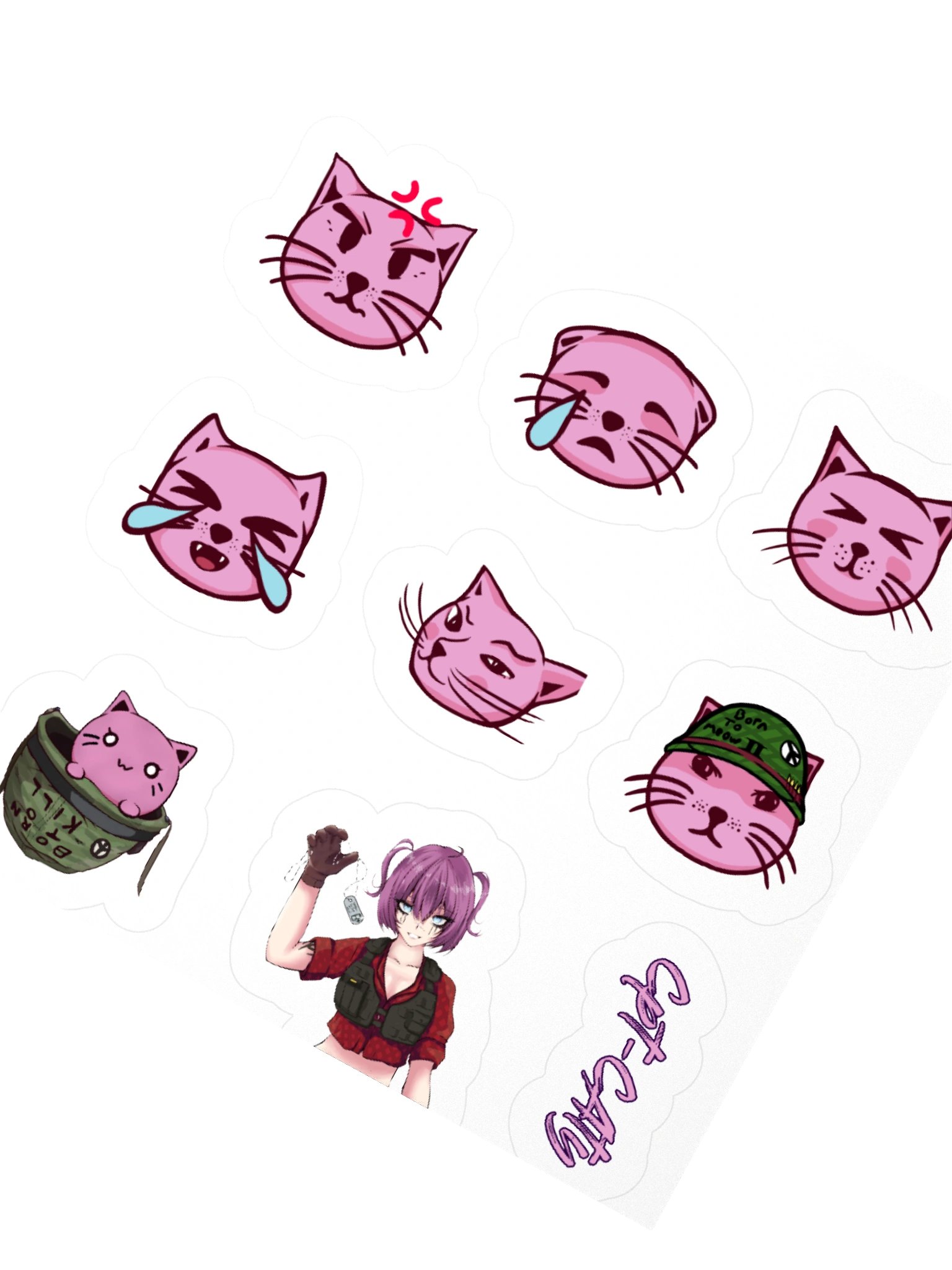 Cat sticker pack! product image (2)