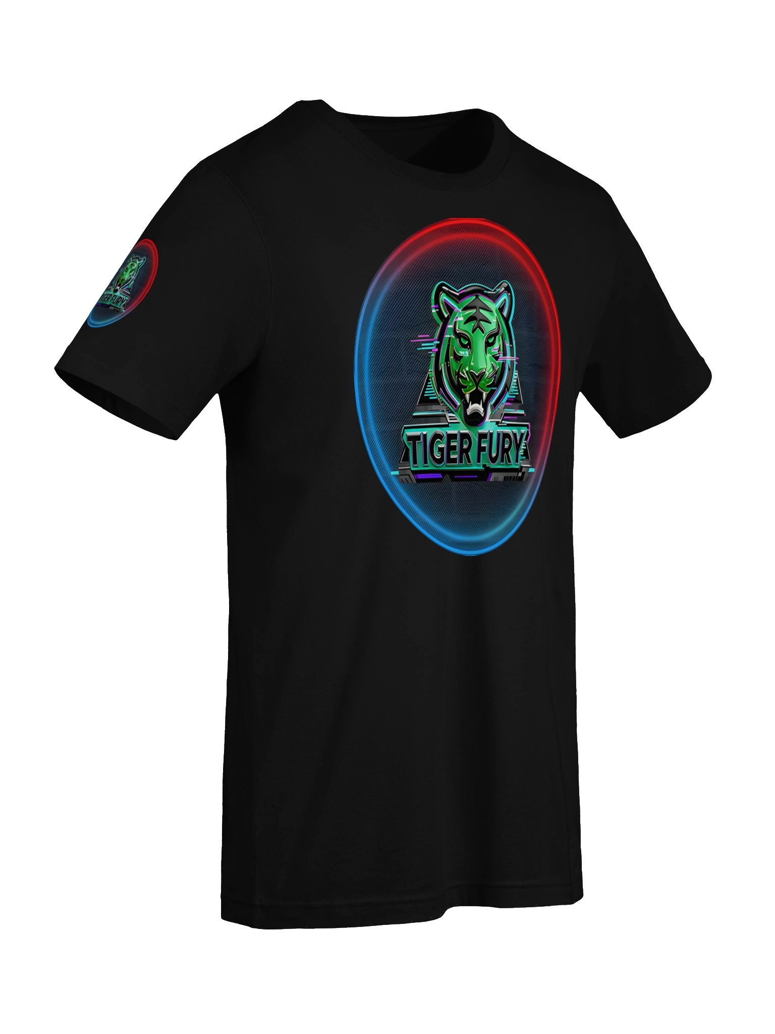 Tiger Fury Neon Logo (Printed) Alt Tee product image (73)