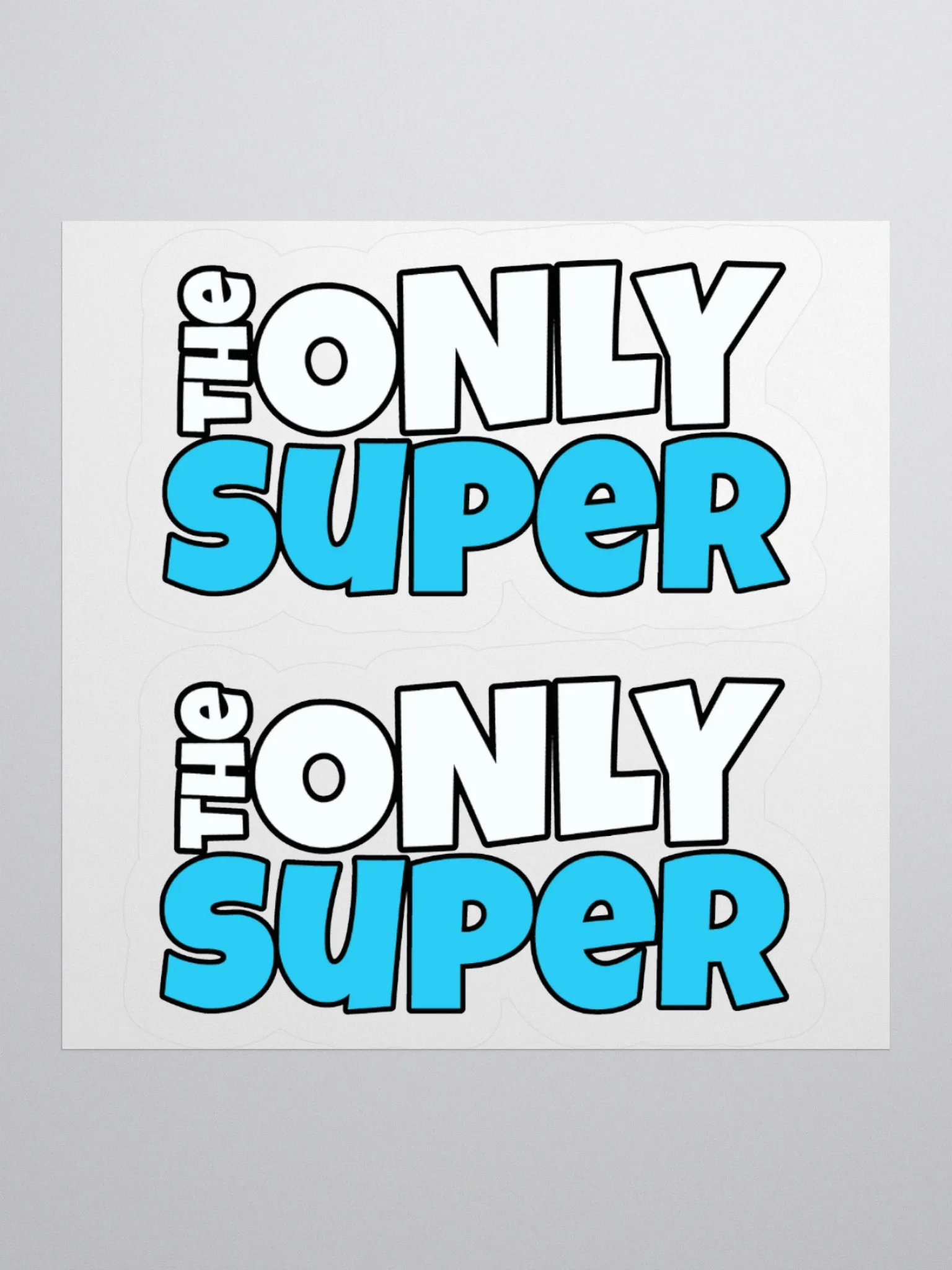 TheOnlySuper - Kiss Cut Stickers product image (3)