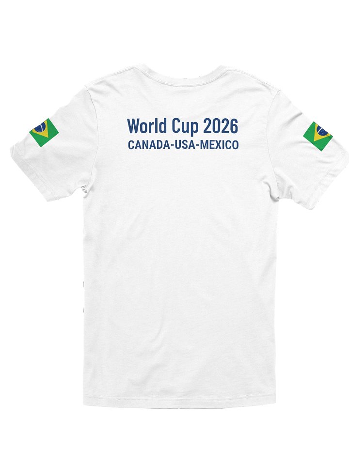 Brazil 2026 World Cup Flag Tee - "World Cup 2026 Edition - Premium Unisex T-Shirt product image (50)