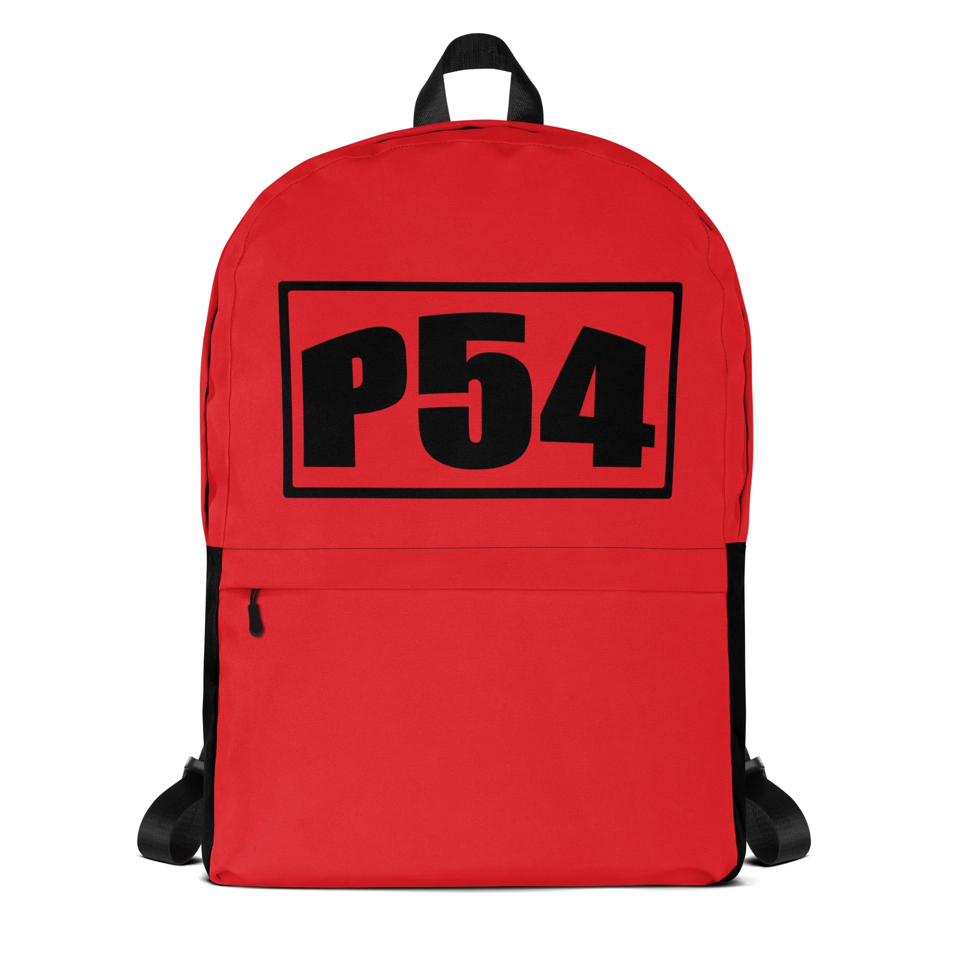 P54 Bold Letter Red Backpack product image (1)