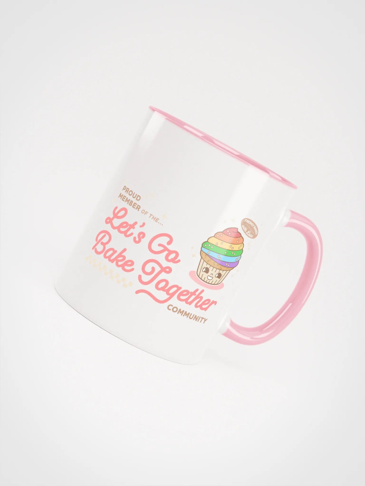 Let's Go Bake Togther - Pink Mug product image (4)