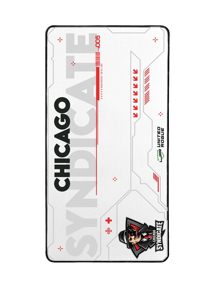 Chicago Syndicate White Desk Mat product image (2)