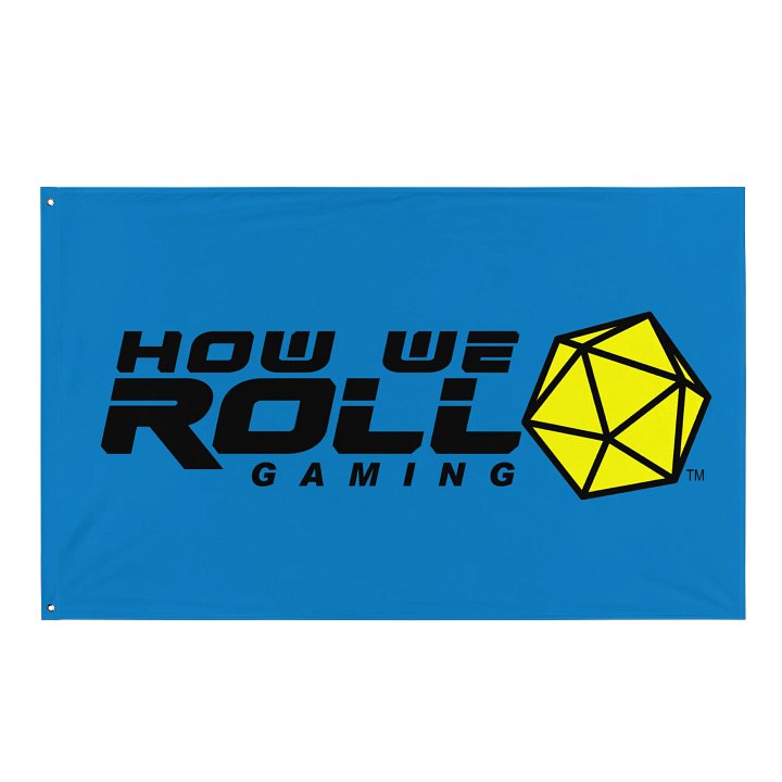 How We Roll Gaming Flag product image (1)