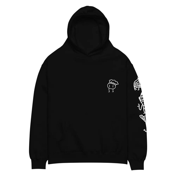 Food doodle hoodie product image (2)
