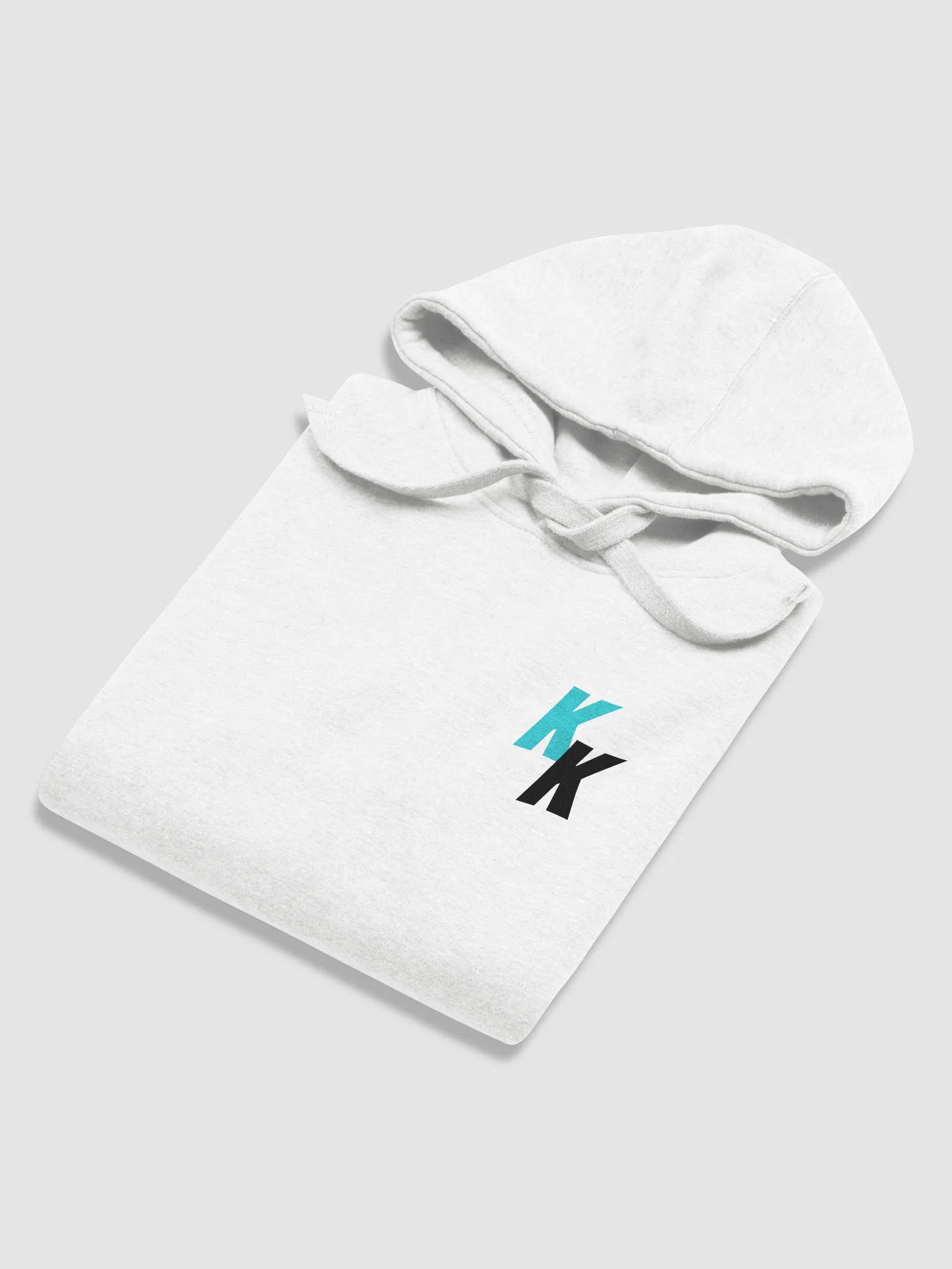 Kevin Kreates Cross-Word Hoodie (Balck On White) product image (6)