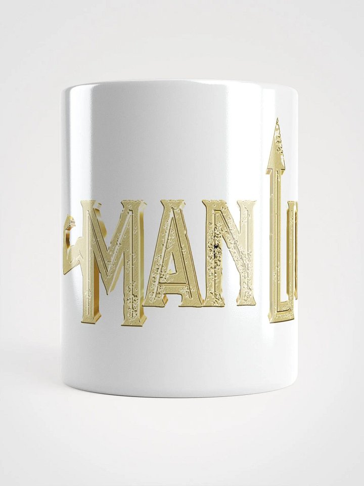 'Muscle Man Up' White Glossy Mug product image (1)