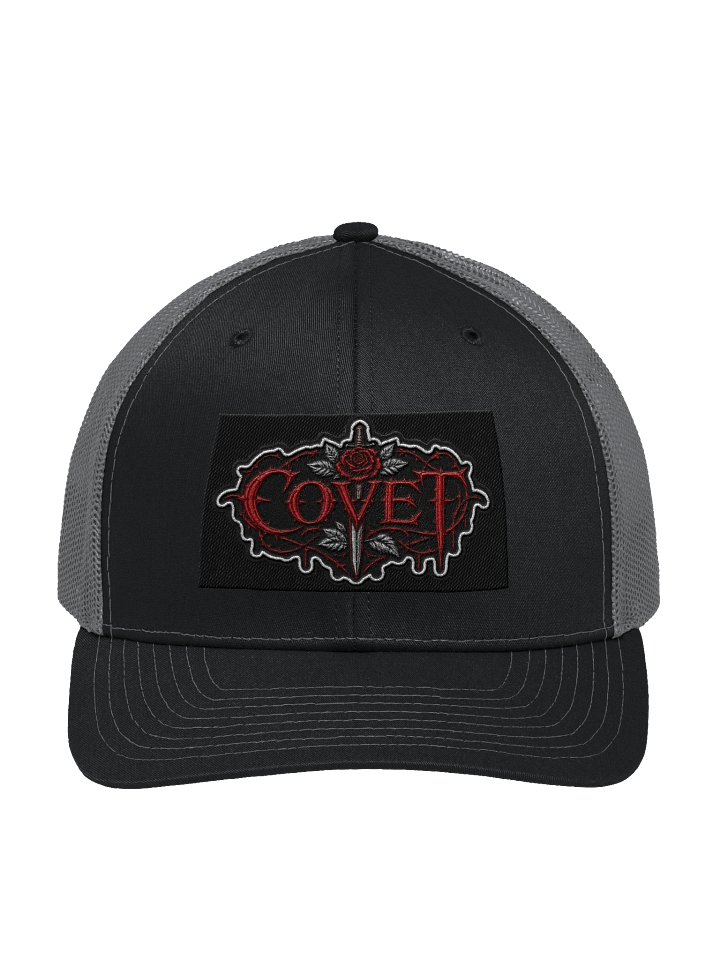 COVET Embroidered Trucker Hat product image (5)