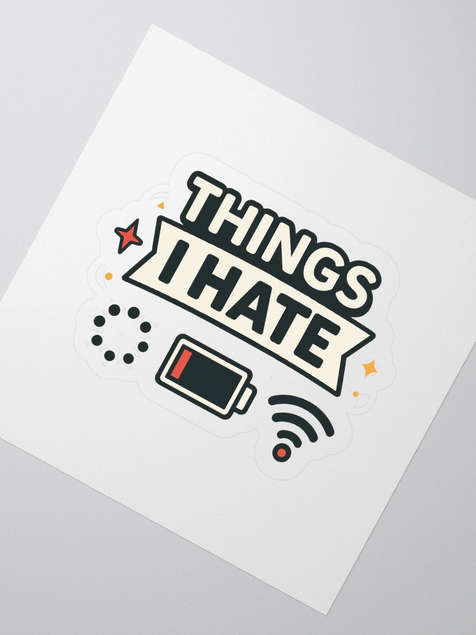 Things I HATE Stickers product image (6)