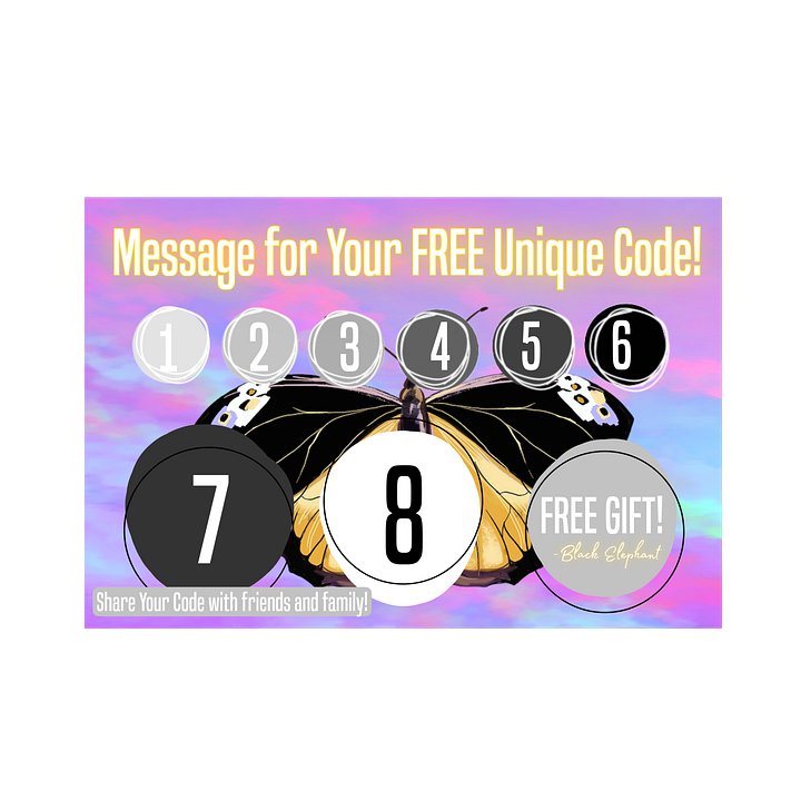 BE Loyalty Punch Card product image (1)