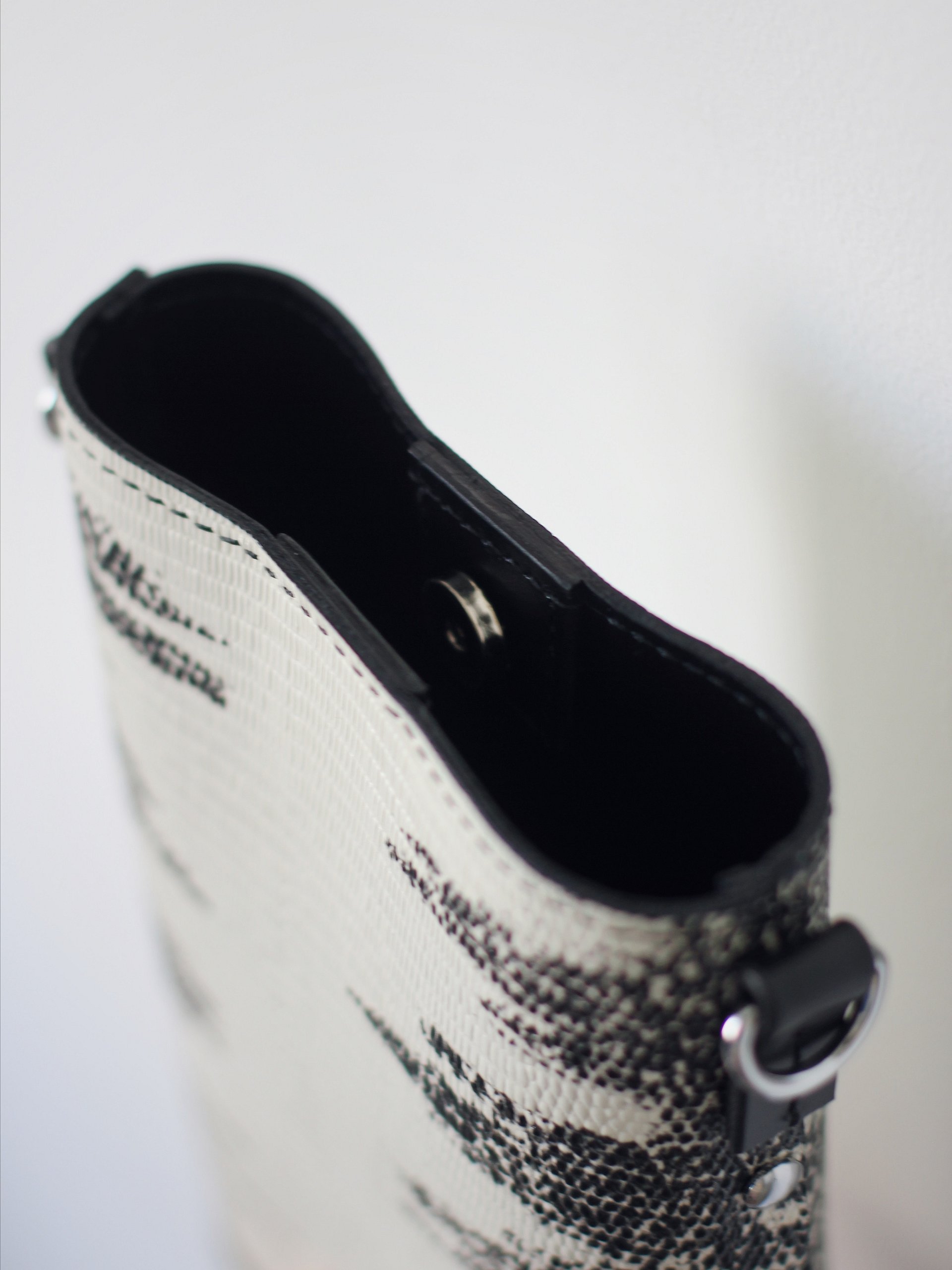 Lizard-embossed Leather Mini Bag product image (9)