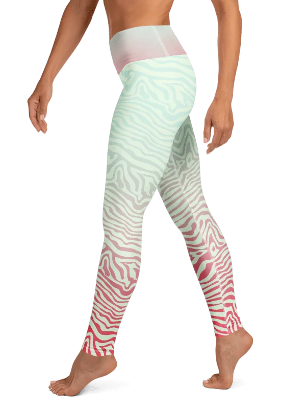 Mint Zebra-yoga leggings product image (7)