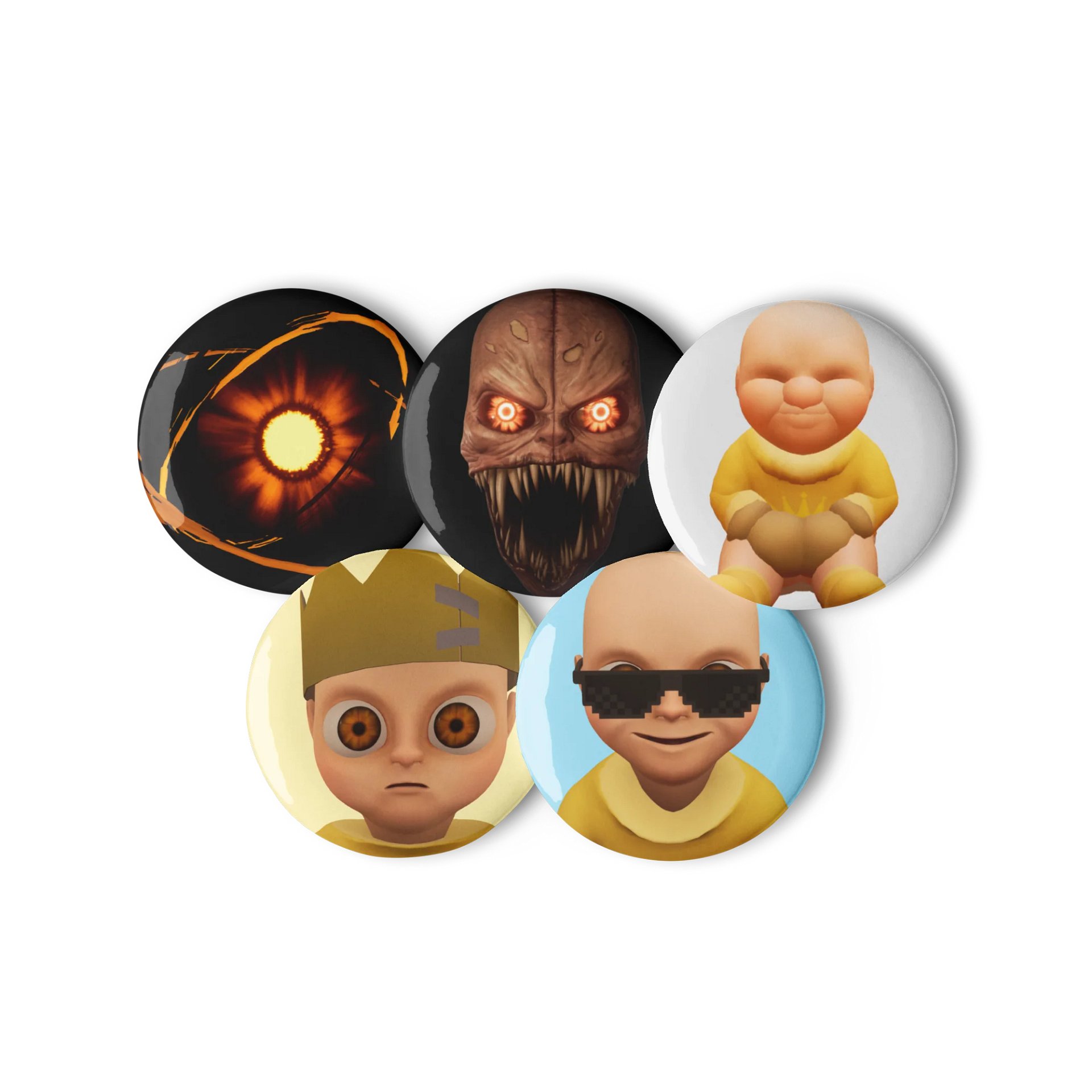 Horror Badge Set product image (1)