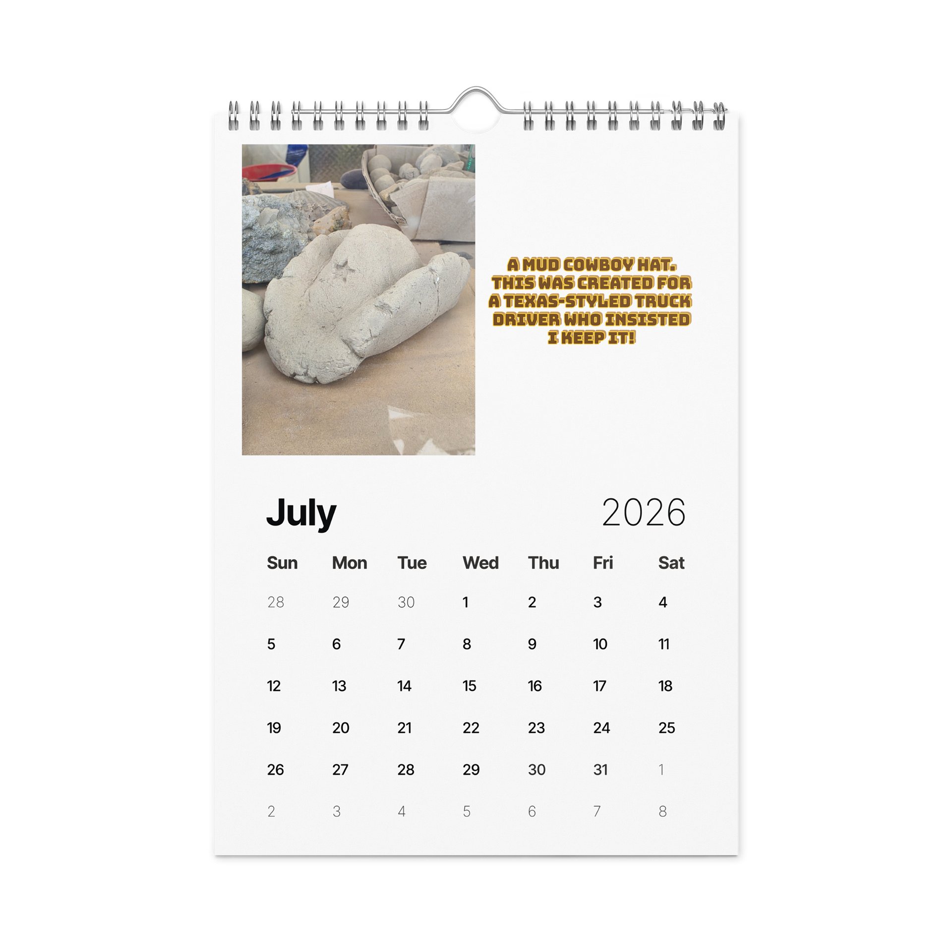 Mud Museum Calendar product image (7)