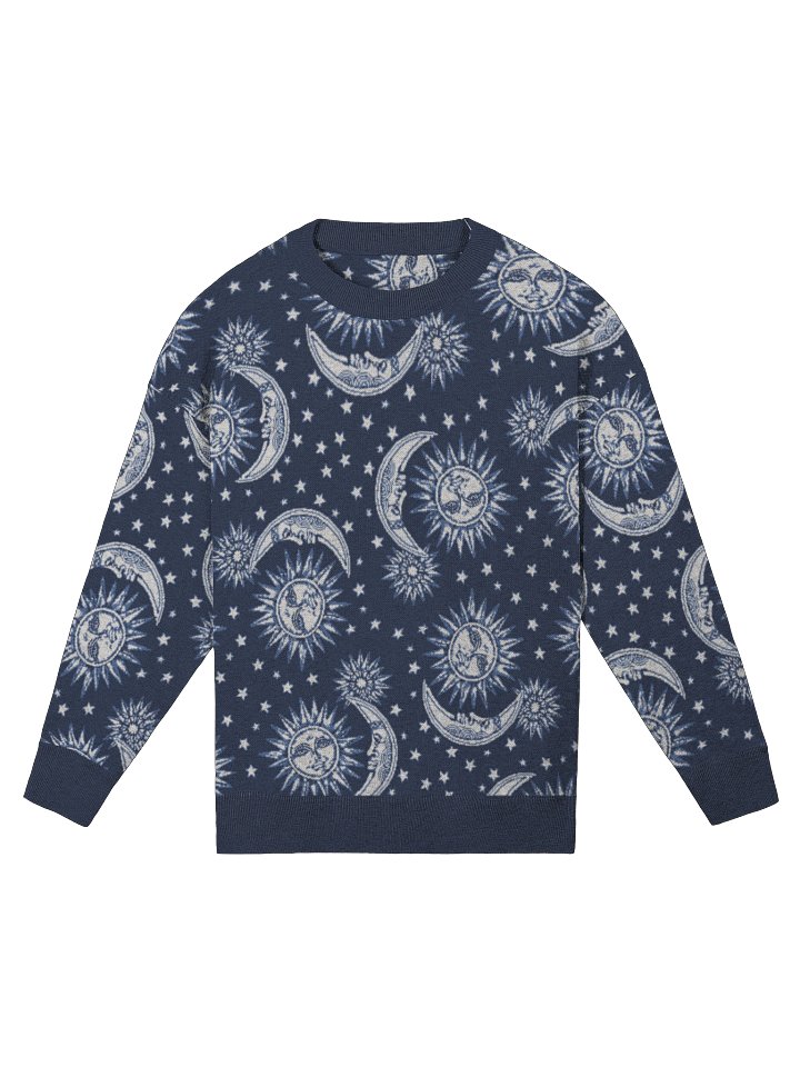 Celestial Bliss Unisex Knitted Sweater product image (2)