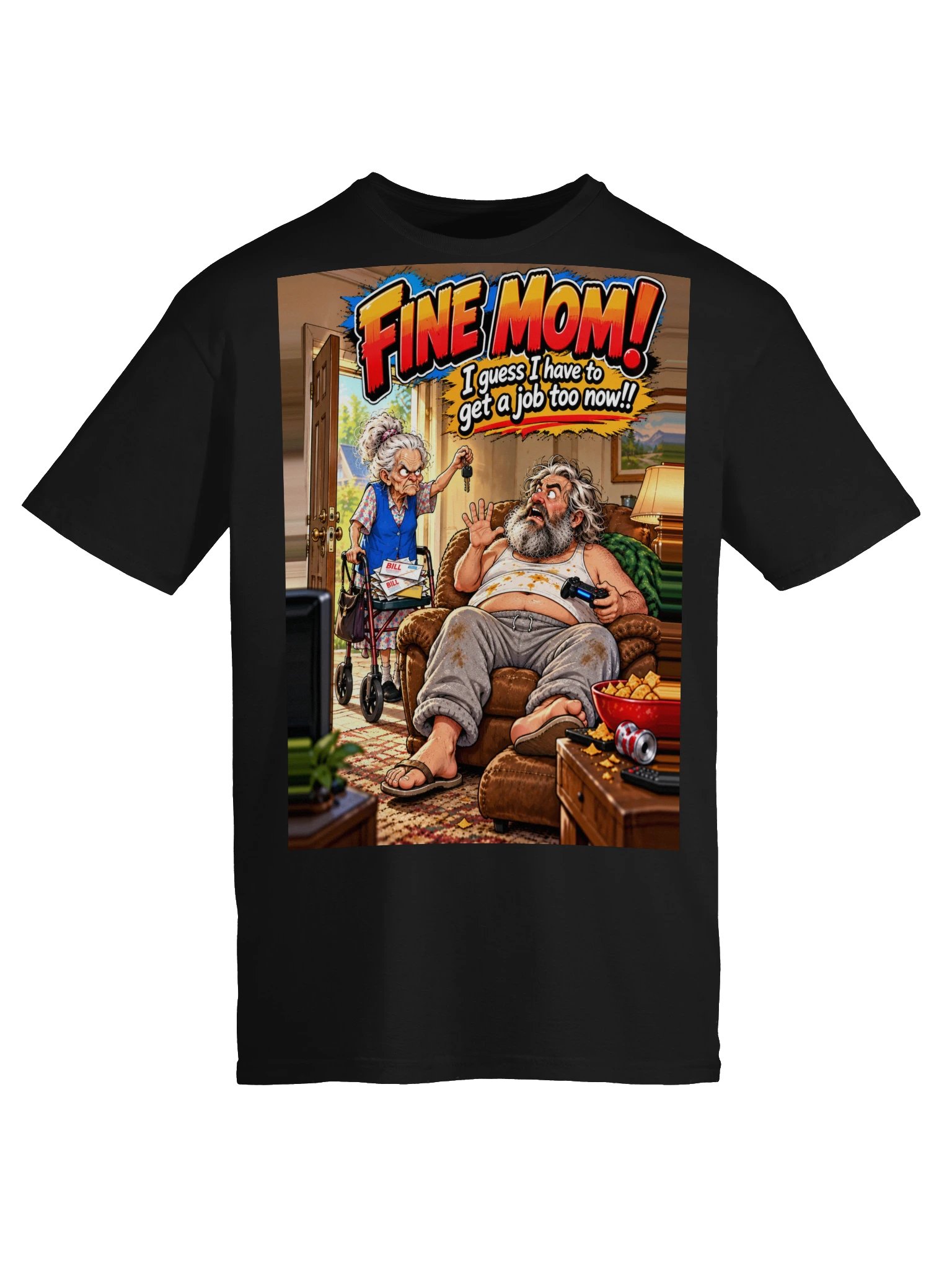 Fine Mom Gildan Unisex Softstyle T-Shirt product image (13)