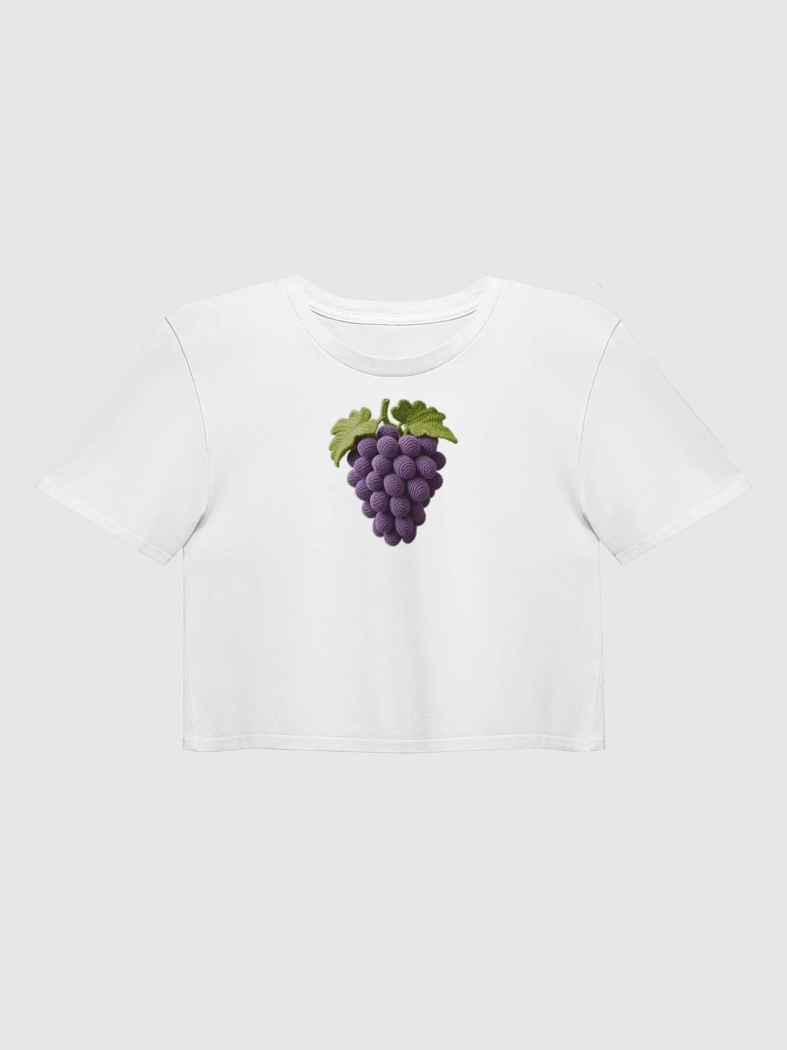 CozyAvocado Women's Premium Grape Slice Crop Top #6 product image (1)