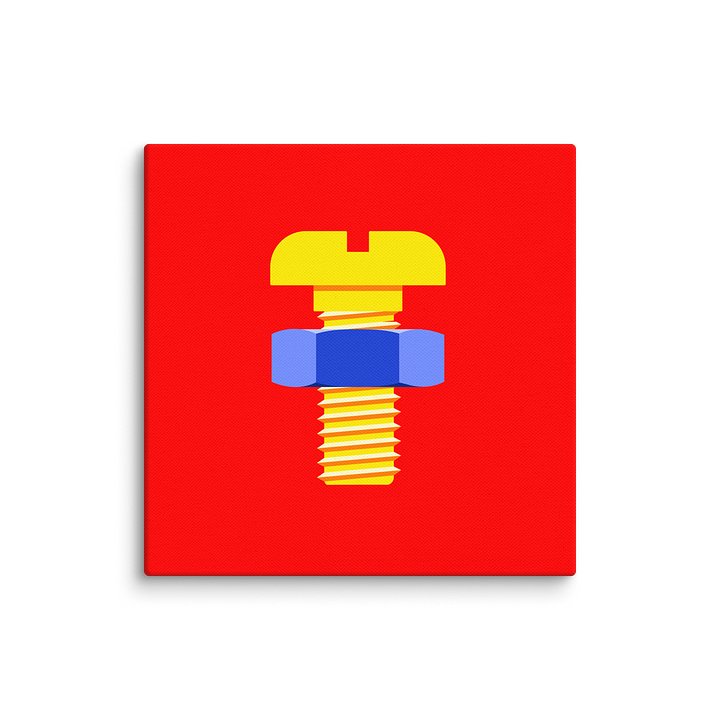 Copenhagen Boys “AnneMarie” Square Canvas Print – (12 x 12 inches) (15,25 x 15,25 cm) product image (1)