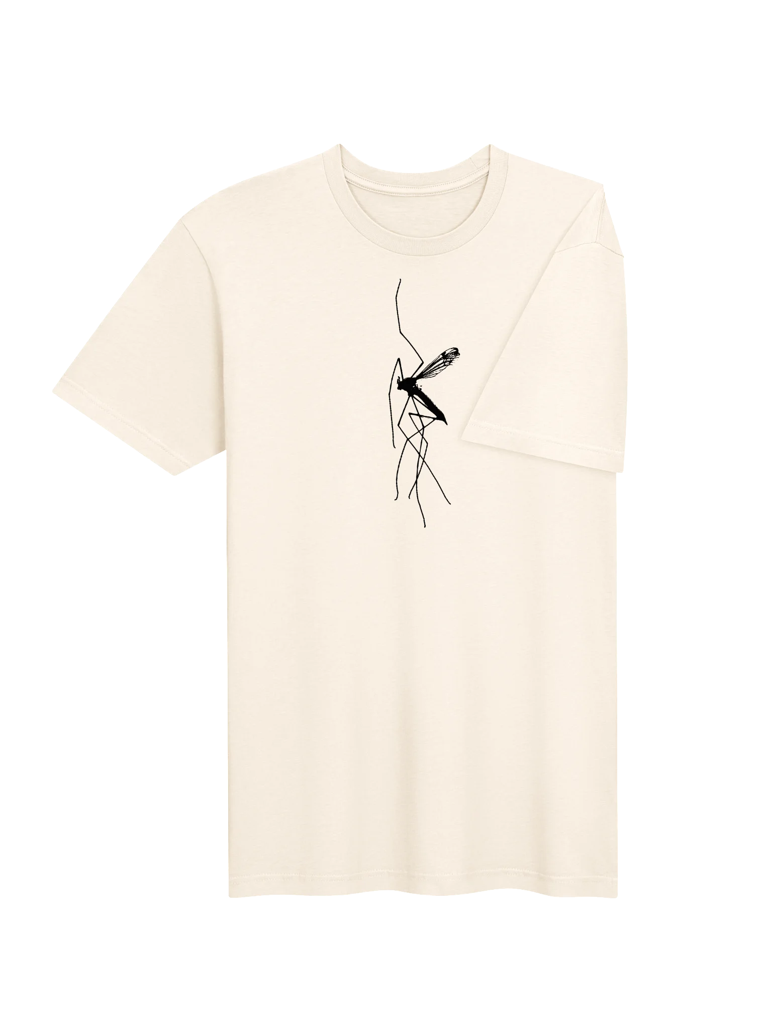 Mosquito Scan, 1993 — Black Print T-Shirt