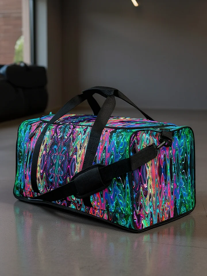 Radiant Resonance Fracture All-Over Print Duffle product image (2)