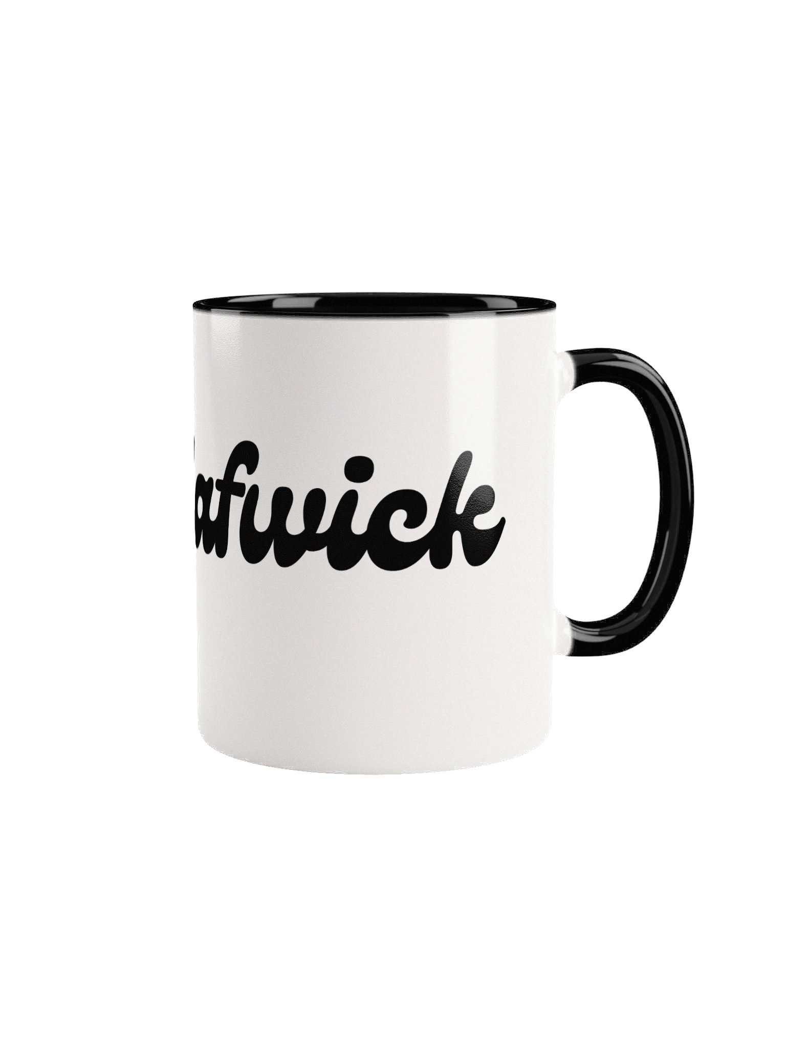 B&W "whadafwick" Ceramic Mug product image (2)