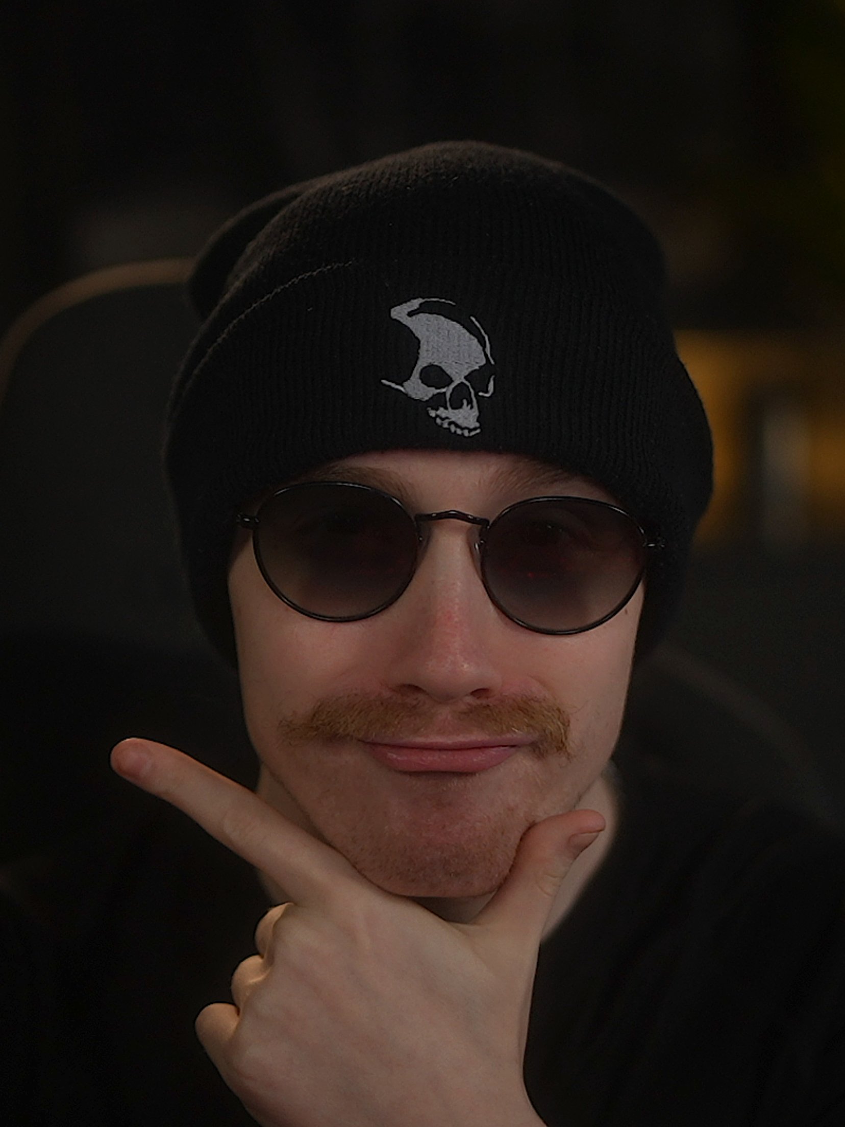 Armada Skull Cuffed Beanie product image (4)