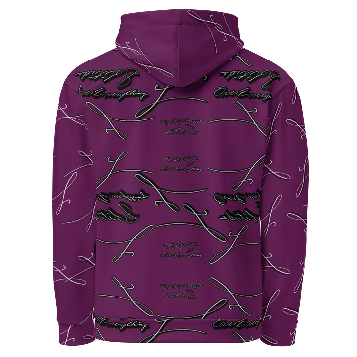 On the Go Til' Purple Solitude Over Everything V1 Hoodie product image (2)