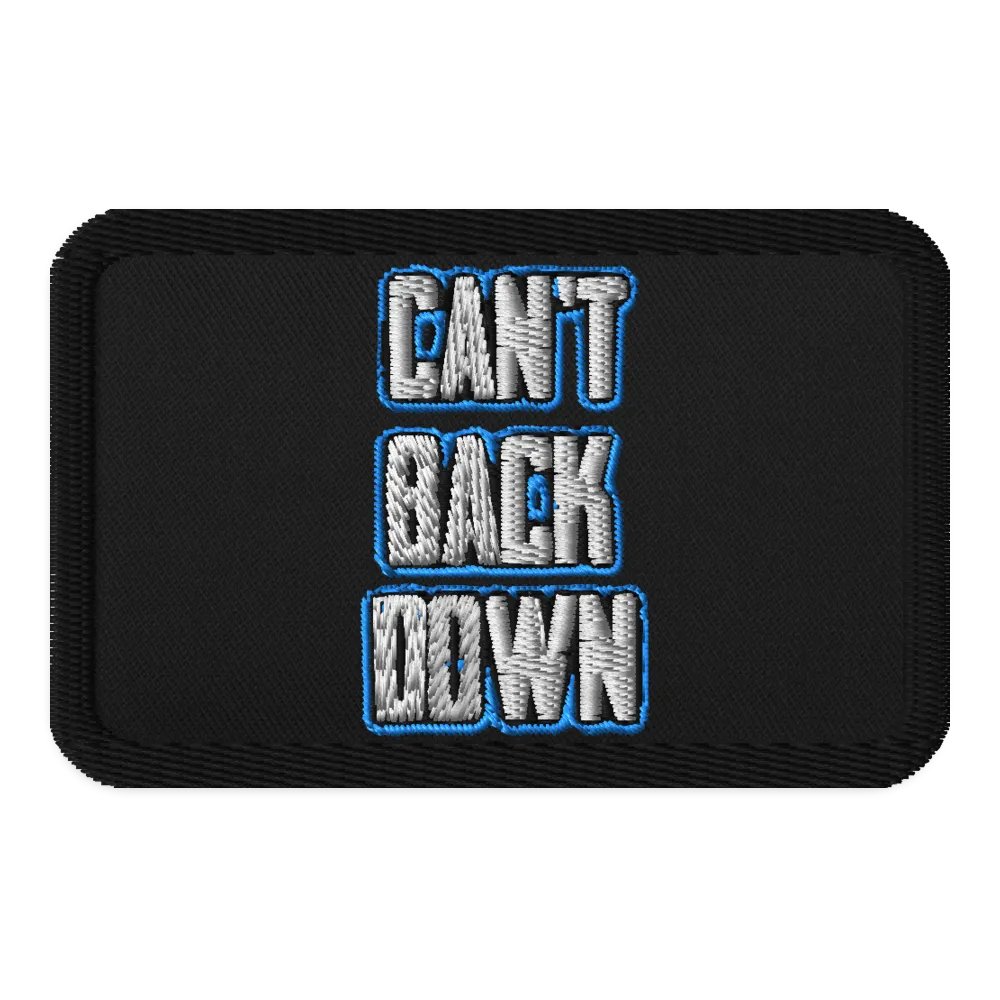 Can't Back Down (TeNN4OUR) Vertical Patch Set product image (1)