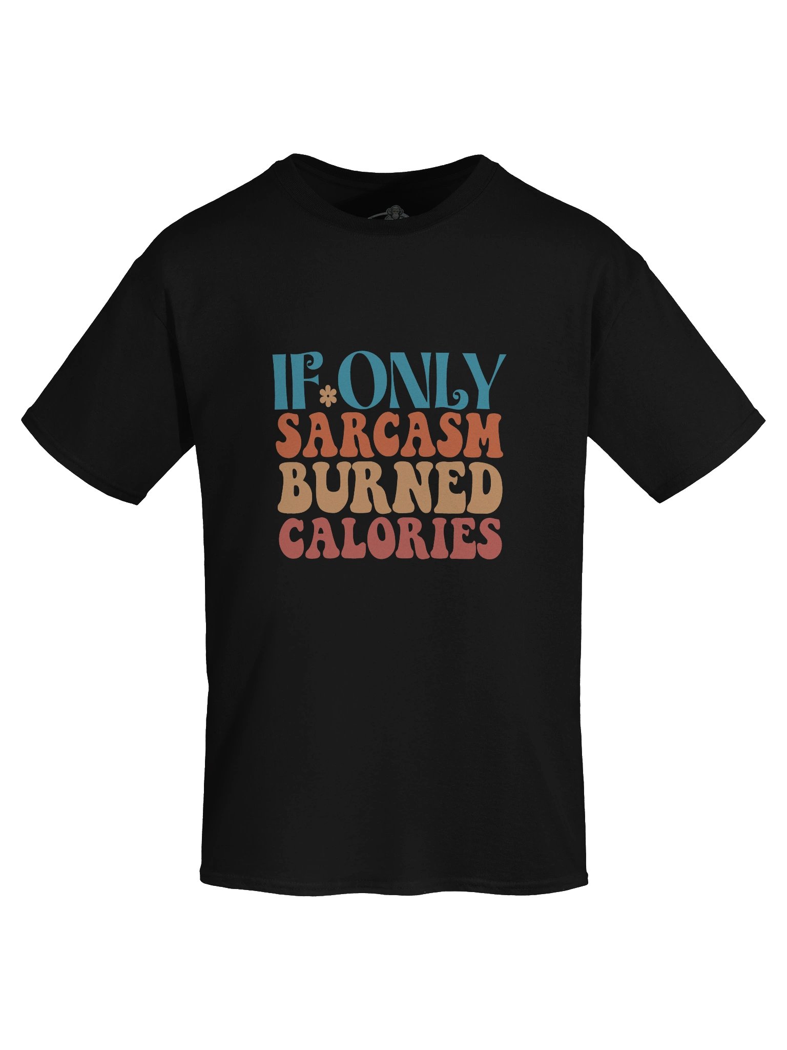 Burning Calories logo Gildan Tee product image (58)