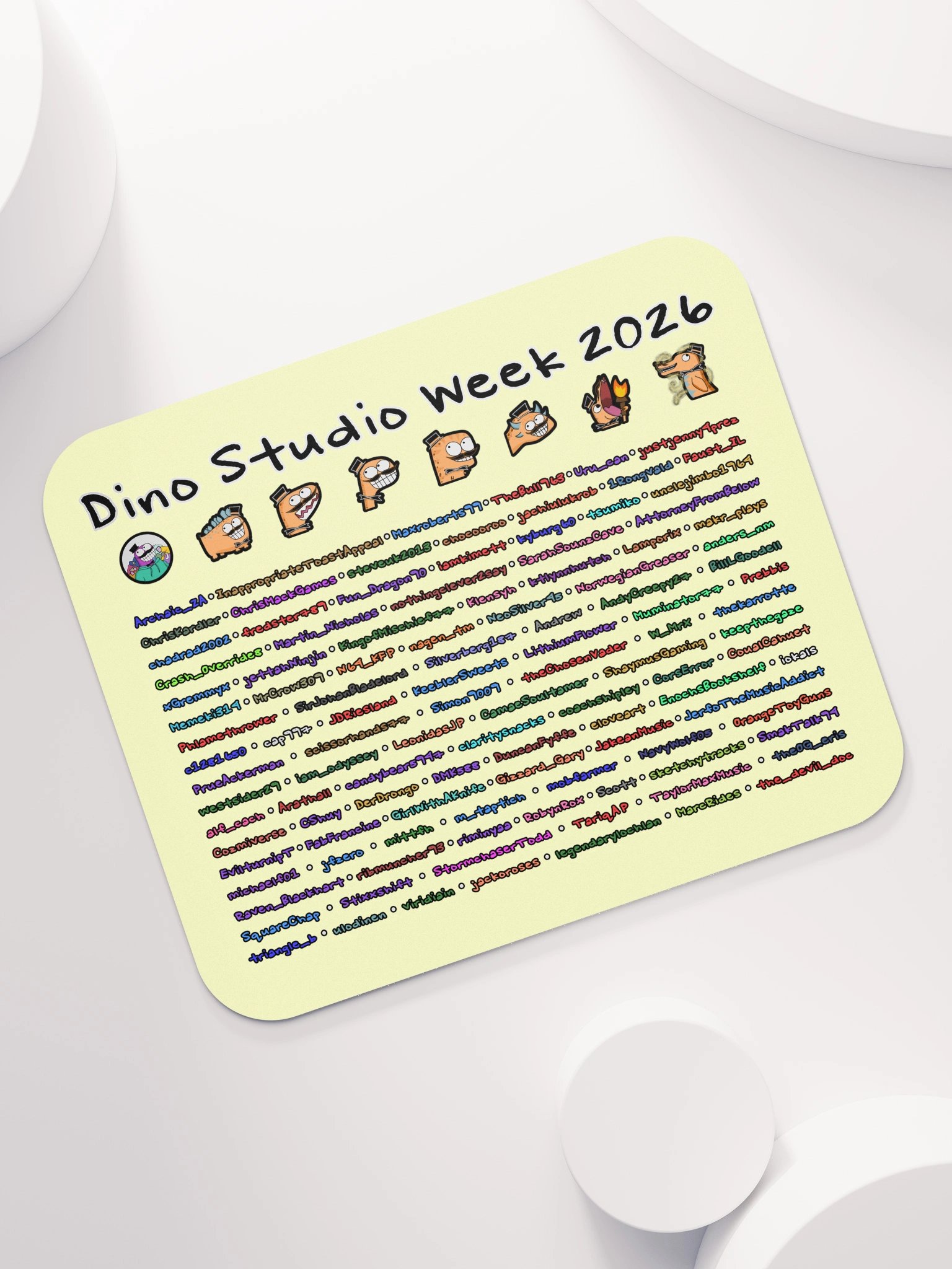 Studio Week 2026 Mouse Pad product image (7)
