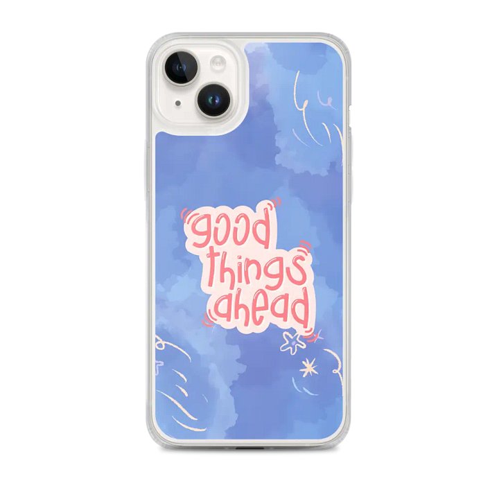 "Good Things Ahead" MagSafe® Clear Case for iPhone® product image (1)