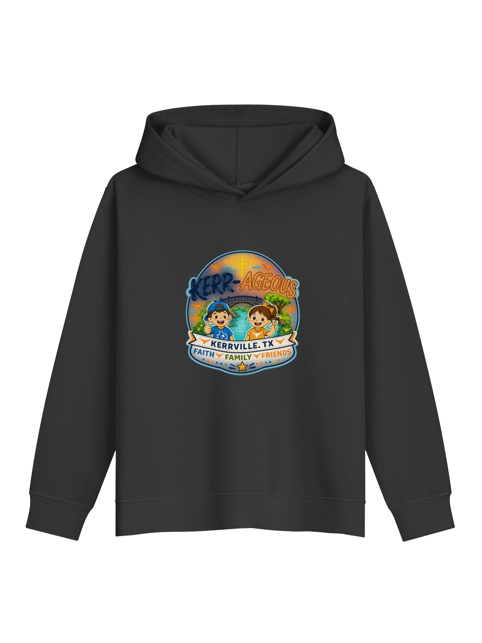 Kerr-ageous Kids Hoodie product image (5)