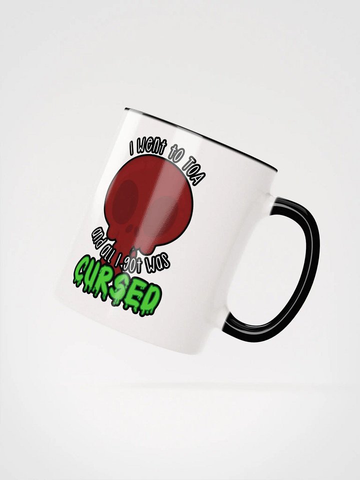 All I Got Was Cursed - Death Knight - Ceramic Mug w/Color product image (2)