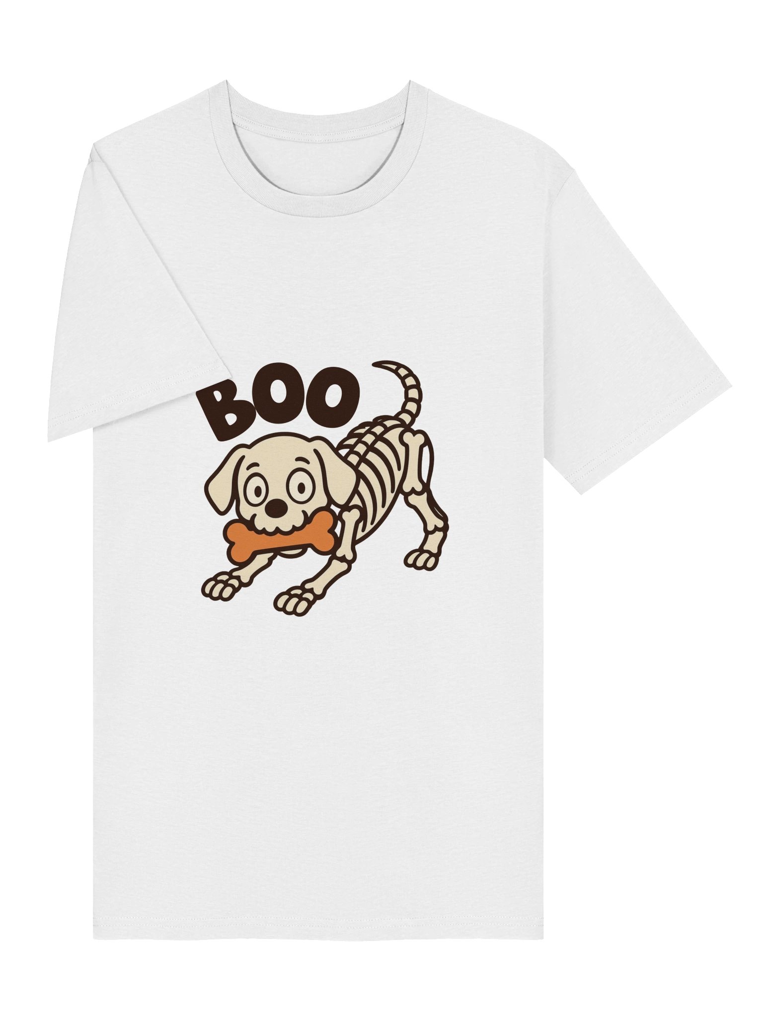 BOO Bone Dog Skeleton Halloween Tee product image (2)