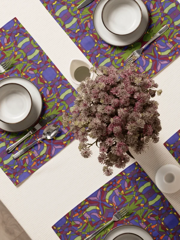Pepper Spark – Water-Resistant Placemat Set product image (1)