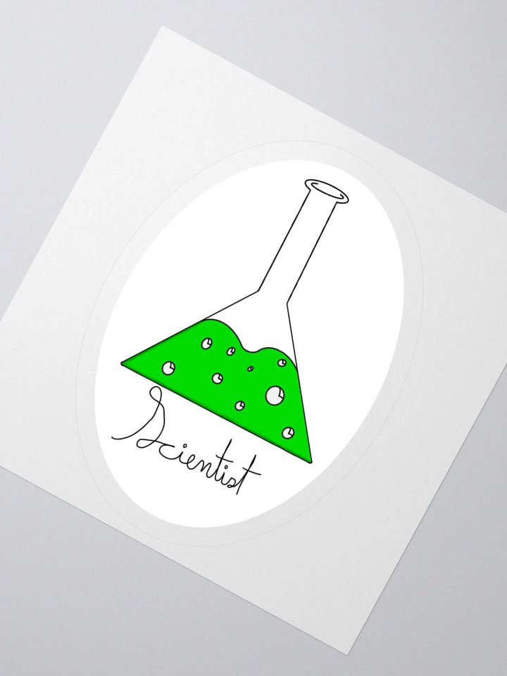 Scientist Sticker product image (5)