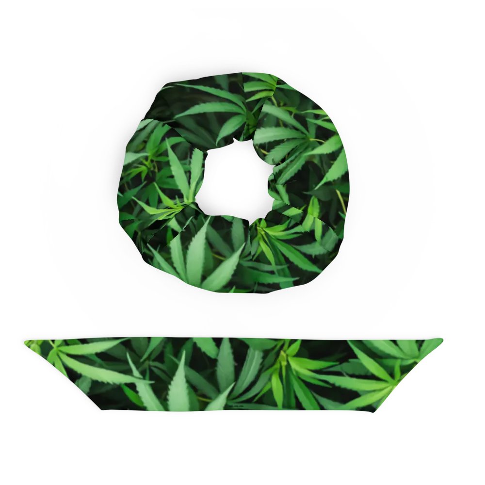 Green Dream All-Over Scrunchie product image (5)