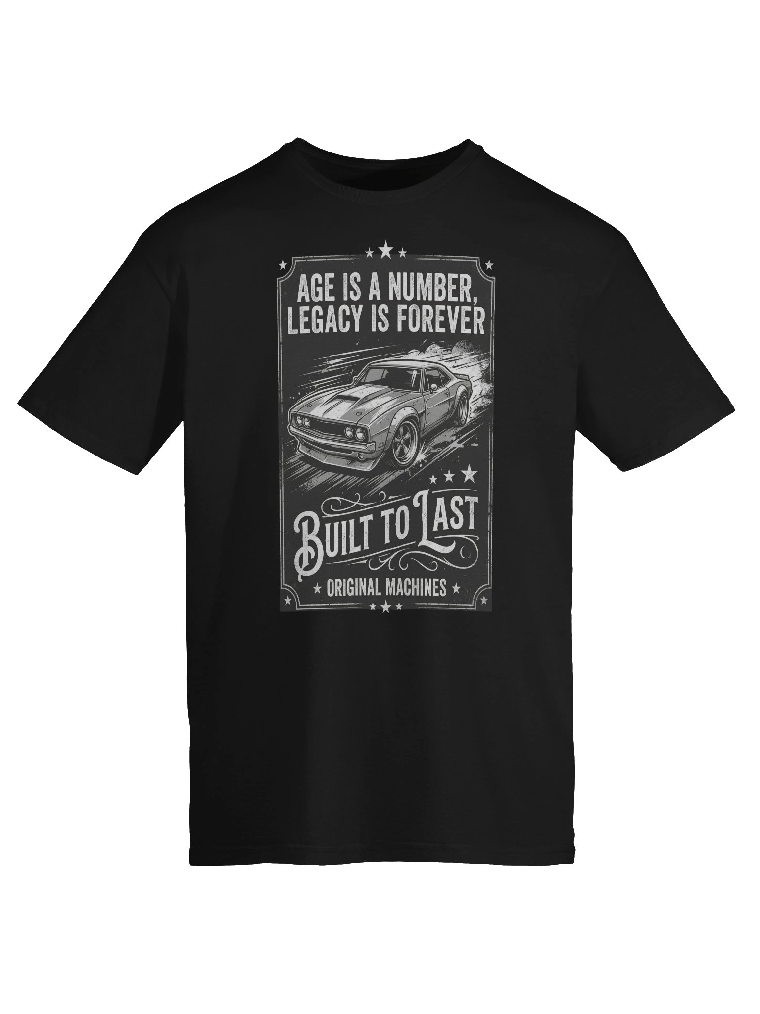 Age is a Number Muscle Car T-Shirt product image (5)